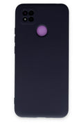 Mey İthalat® Redmi 9C Kılıf Nano içi Kadife Silikon - Lacivert