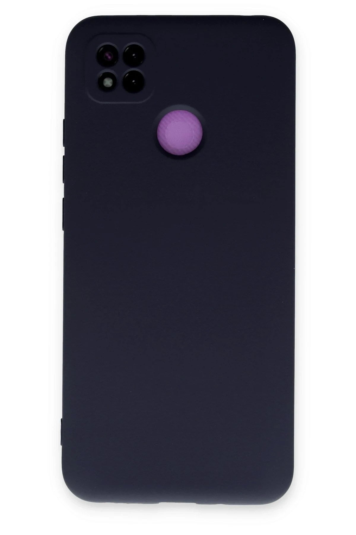 Mey İthalat® Redmi 9C Kılıf Nano içi Kadife Silikon - Lacivert