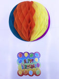 Mey İthalat® Kağıt Süs Happy Birthday Dekor 55 cm-0748