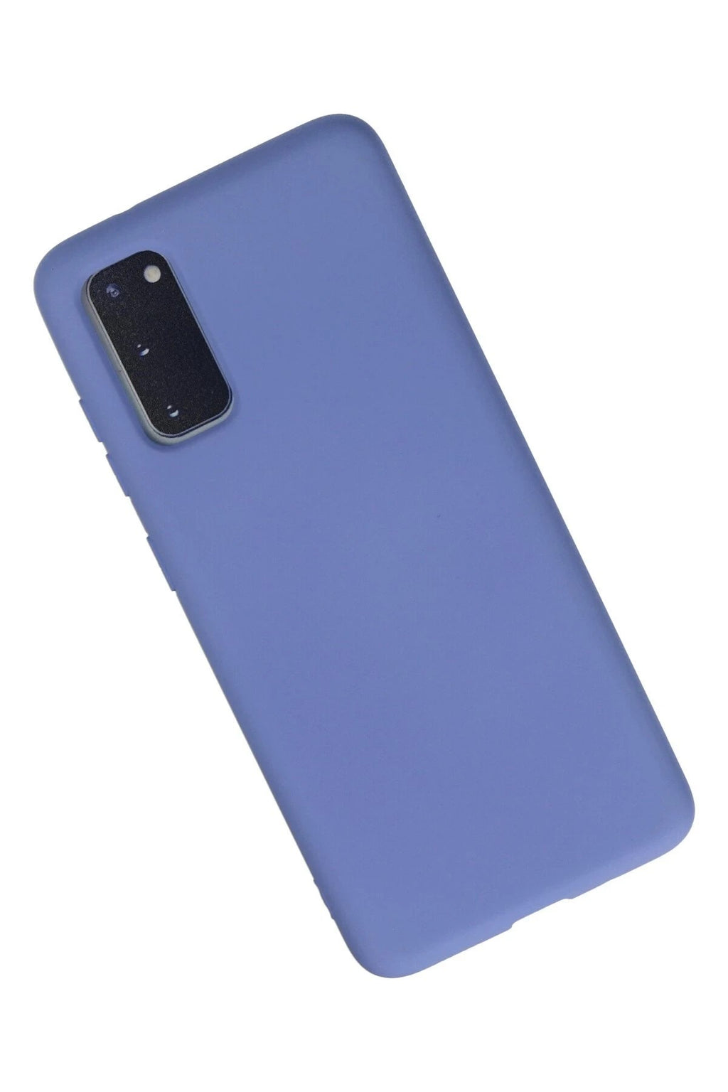 Mey İthalat® Samsung Galaxy S20 Kılıf Nano içi Kadife Silikon - Lila