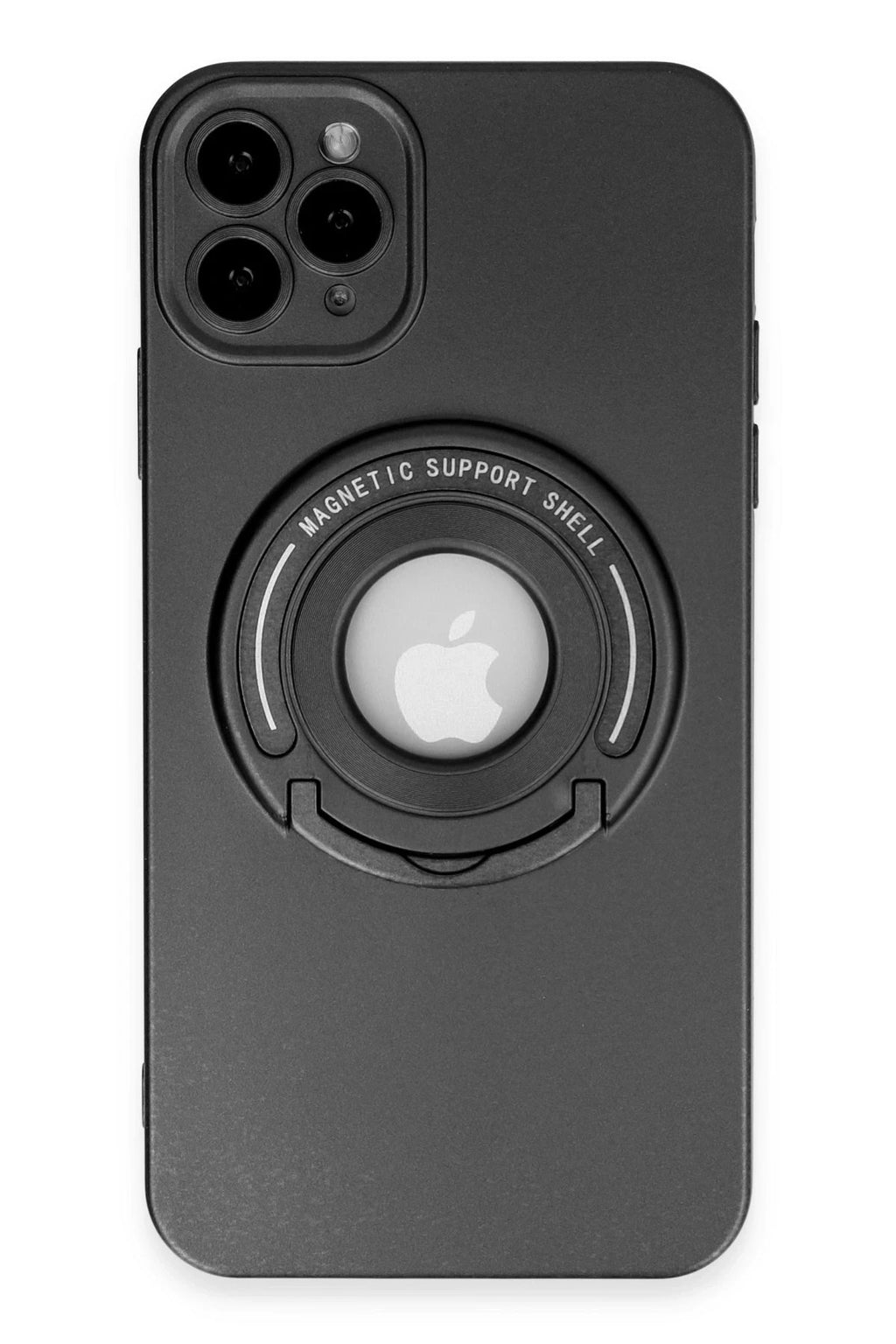 Mey İthalat® iPhone 12 Pro Kılıf Lukka Magneticsafe Kapak - Siyah
