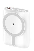 Mey İthalat® J31 10.000 mAh 20W PD Magsafe Powerbank - Beyaz