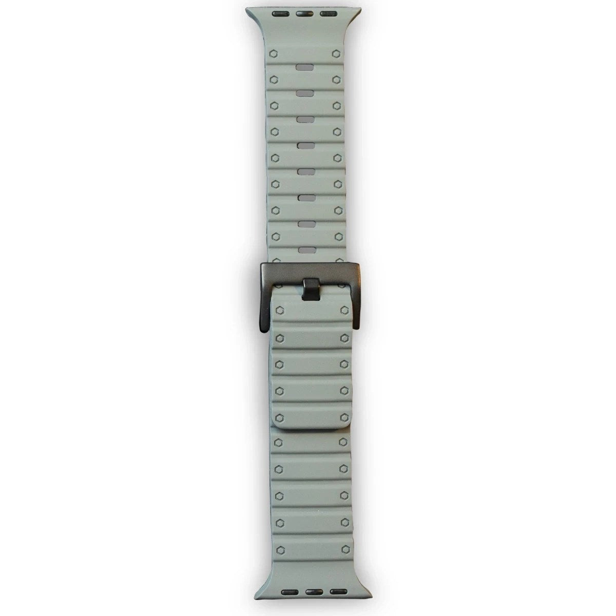 Mey İthalat® Watch 42mm Magnus Mıknatıslı Silikon Kordon - Gri