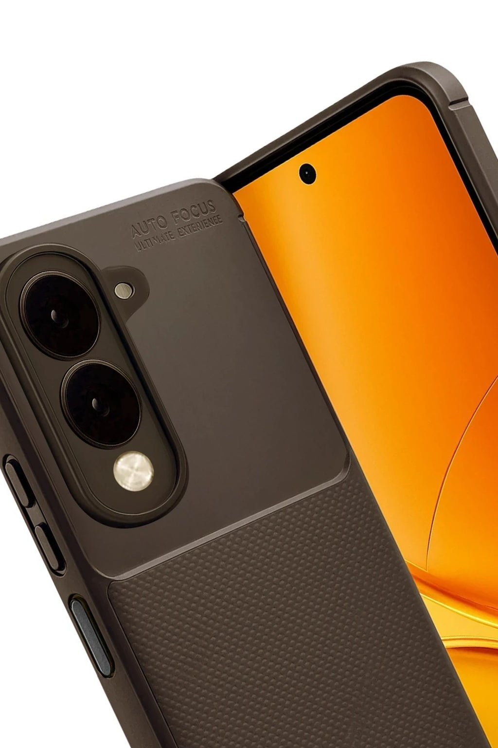 Mey İthalat® Vivo Y29S Auto Focus Karbon Kapak - Kahverengi