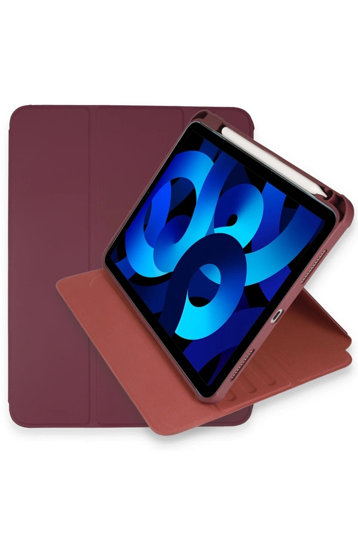 Mey İthalat® iPad Pro 11 (2021) Kılıf Starling 360 Kalemlikli Tablet Kılıf - Mor