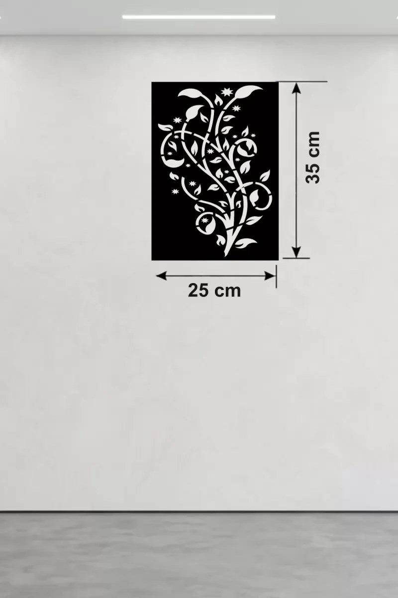 Mey İthalat® Tavus Kuşu ve Doğa Temalı Ahşap Duvar Tablosu - 25x35 cm Lazer Kesim Pano