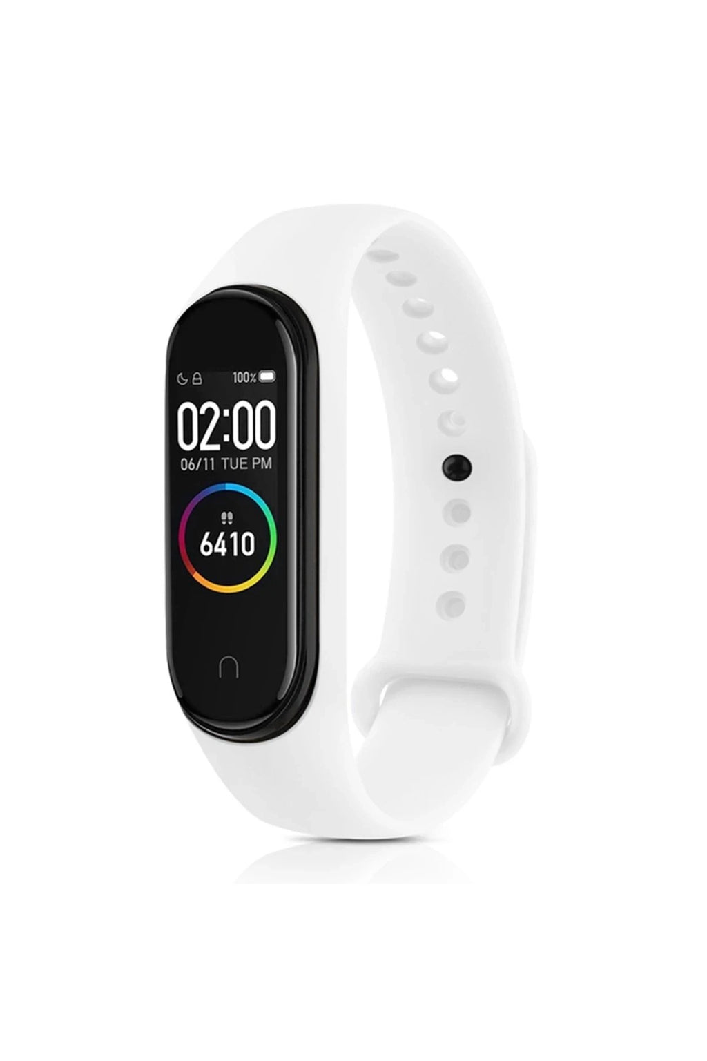 Mey İthalat® Mi Band 4 Klasik Kordon - Beyaz