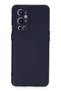 Mey İthalat® One Plus 9 Pro Kılıf Nano içi Kadife Silikon - Lacivert