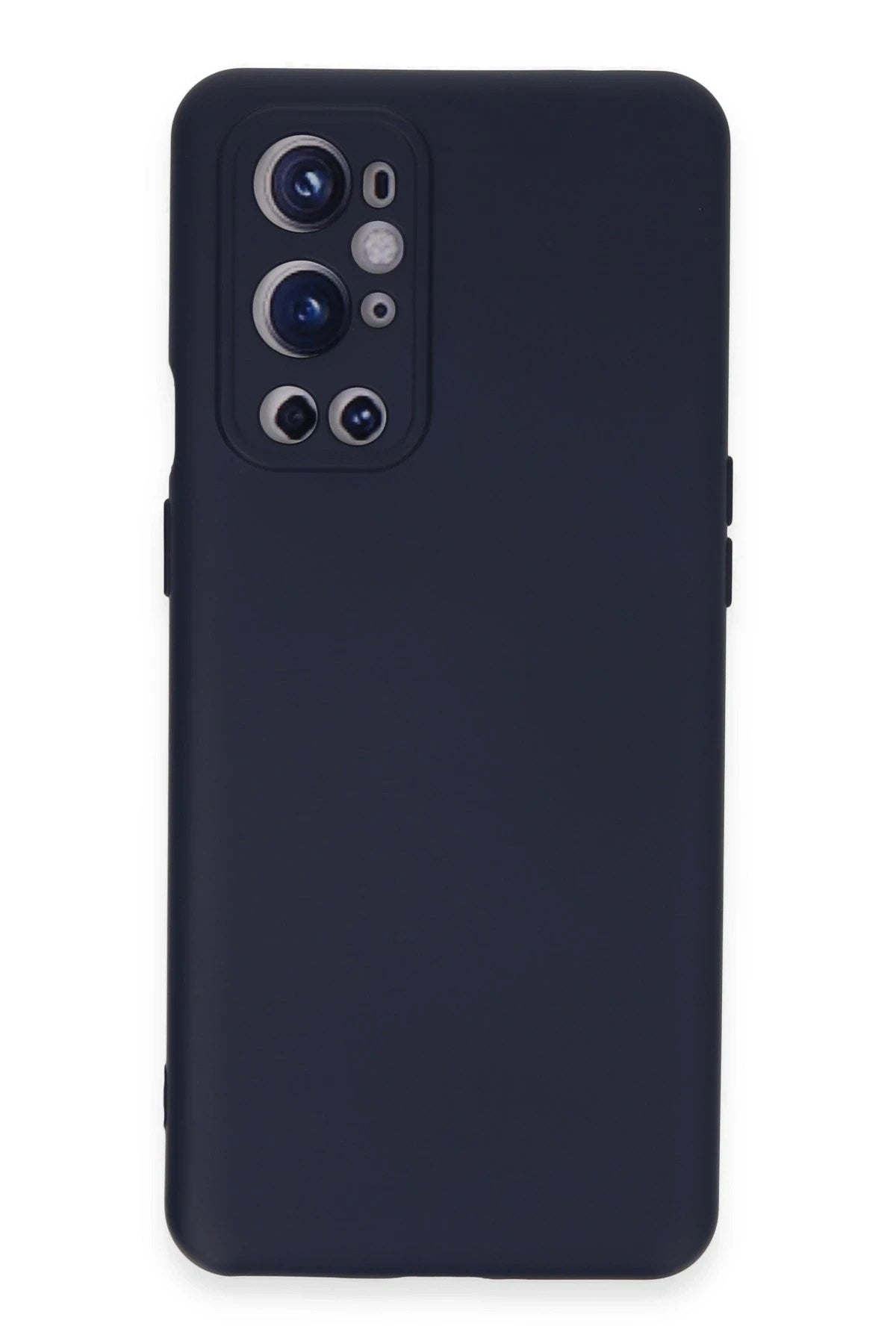 Mey İthalat® One Plus 9 Pro Kılıf Nano içi Kadife Silikon - Lacivert