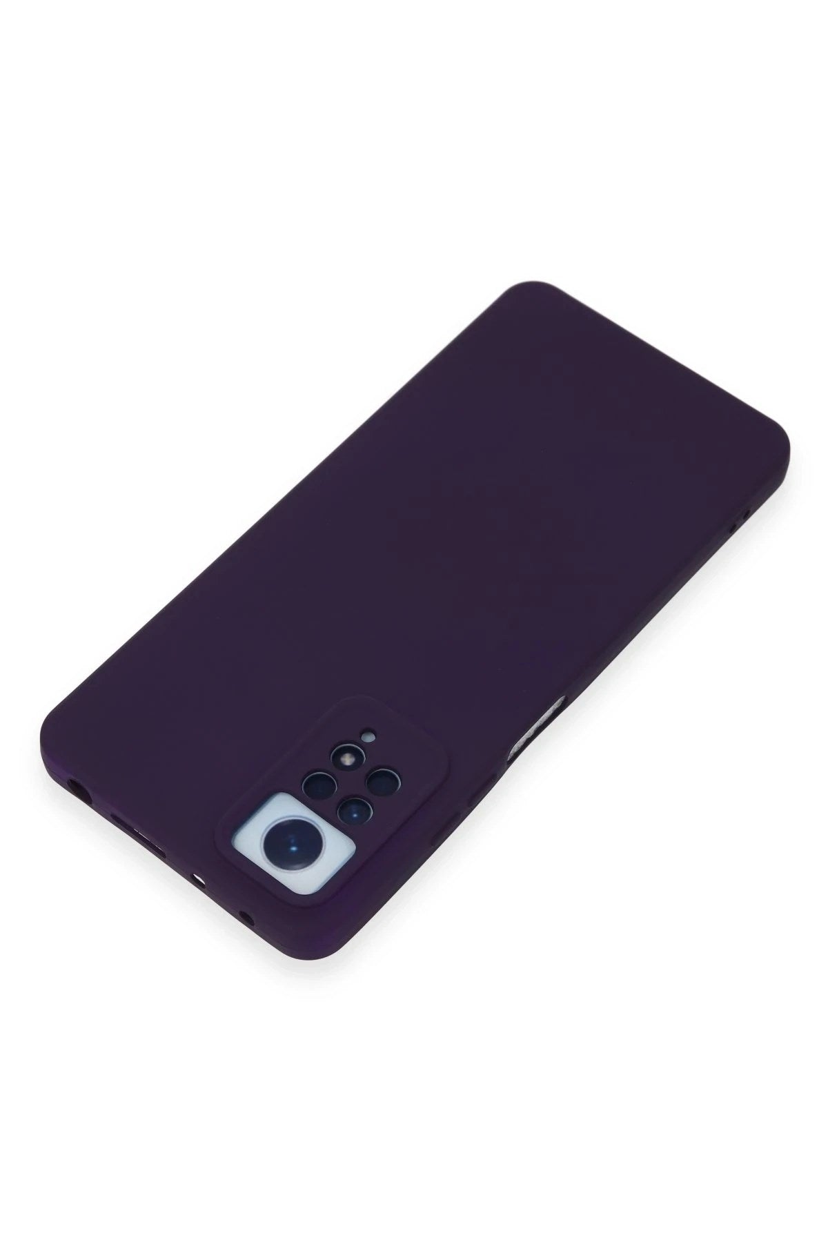 Mey İthalat® Redmi Note 12 Pro 4G Kılıf Nano içi Kadife Silikon - Mor