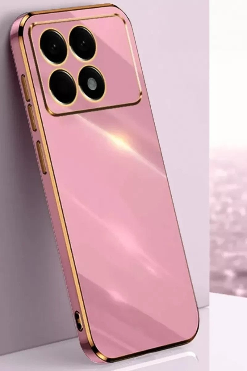 Mey İthalat® Poco X6 Pro Kılıf Volet Silikon - Mor