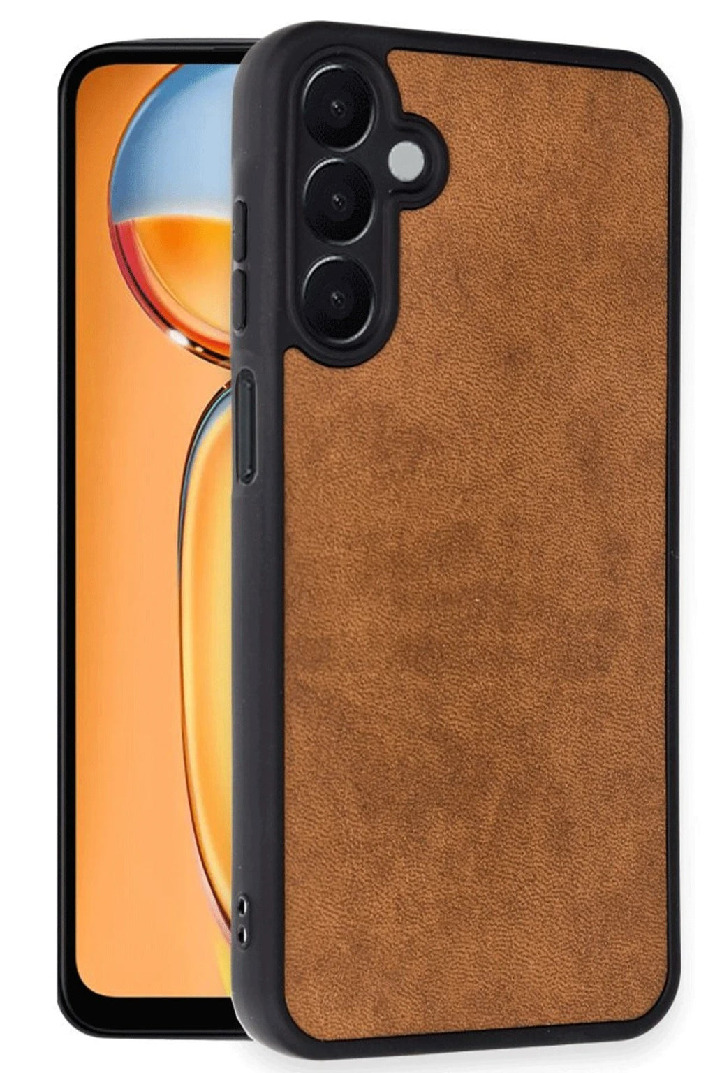 Mey İthalat® Samsung Galaxy A36 Kılıf Aras Deri Kapak - Taba