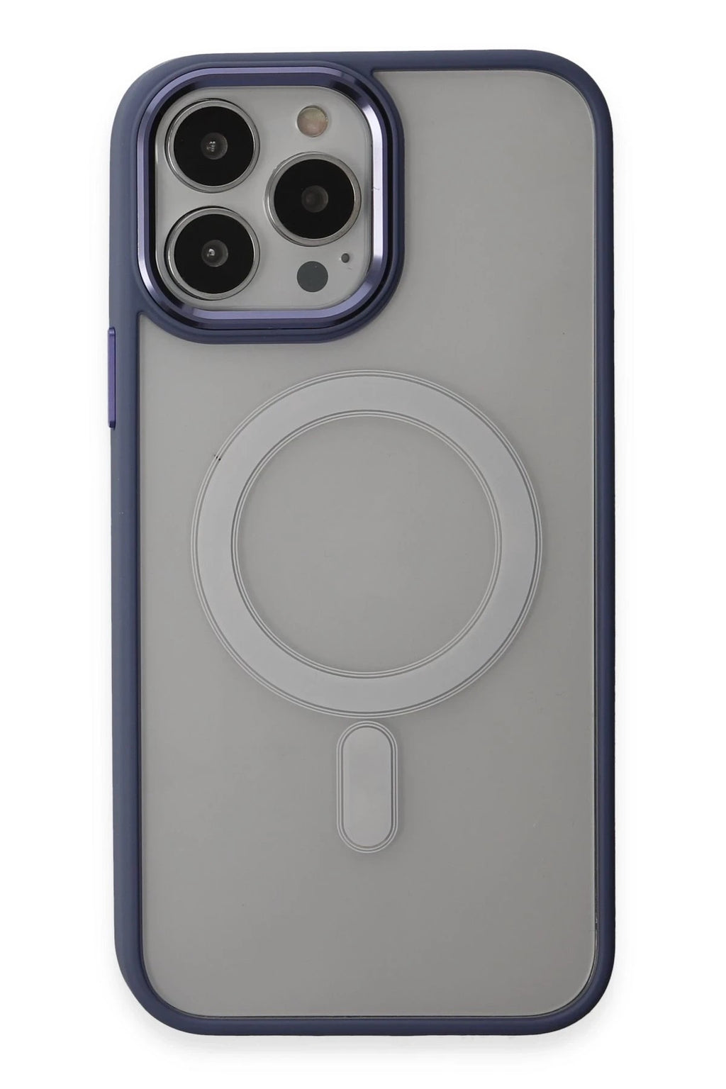 Mey İthalat® iPhone 15 Pro Max Kılıf Room Magneticsafe Silikon - Sierra Blue