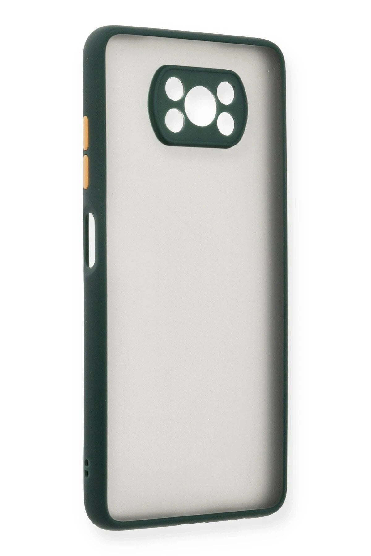 Mey İthalat® Pocophone X3 Kılıf Montreal Silikon Kapak - Yeşil