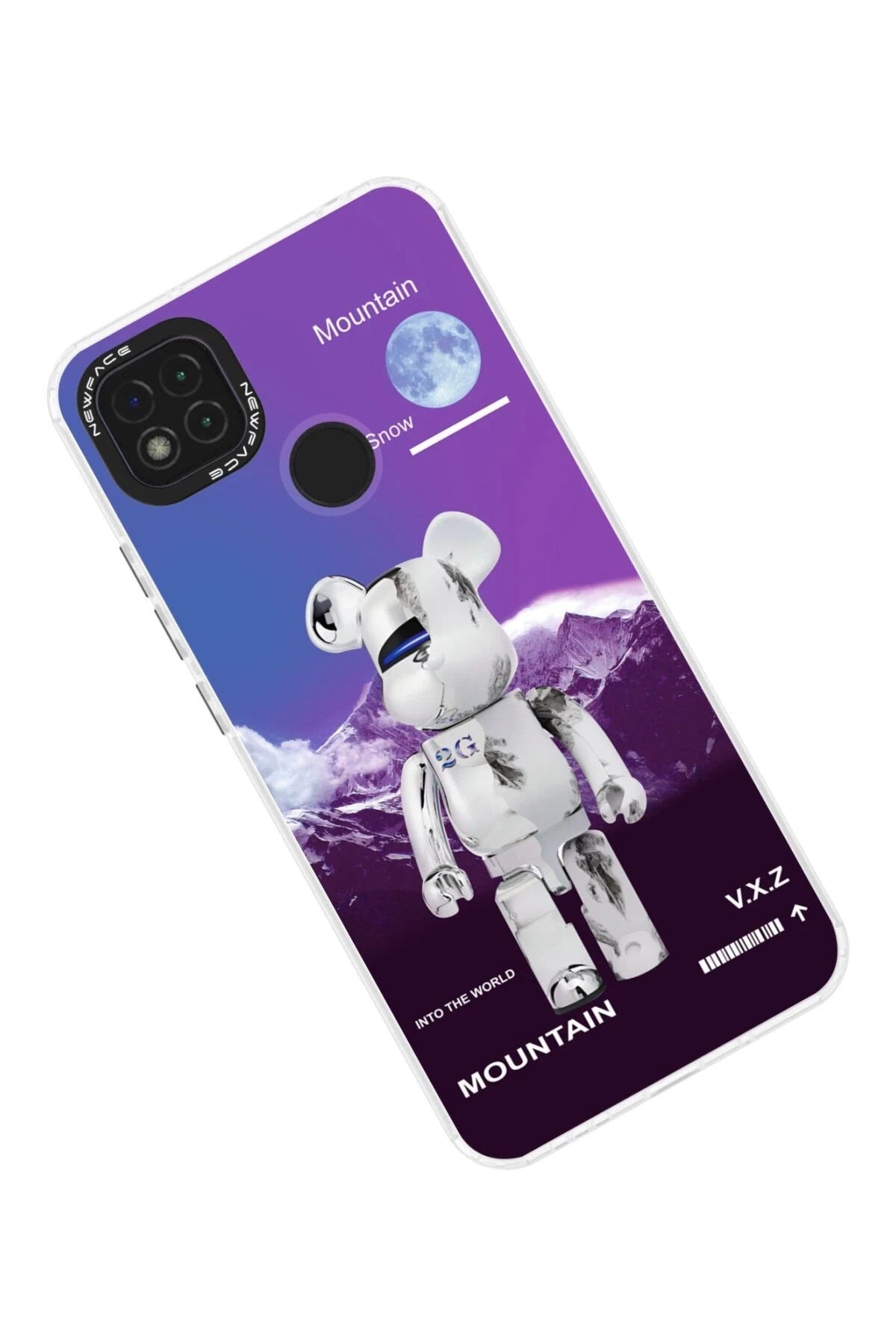 Mey İthalat® Redmi 9C Kılıf Estoril Desenli Kapak - Estoril - 8