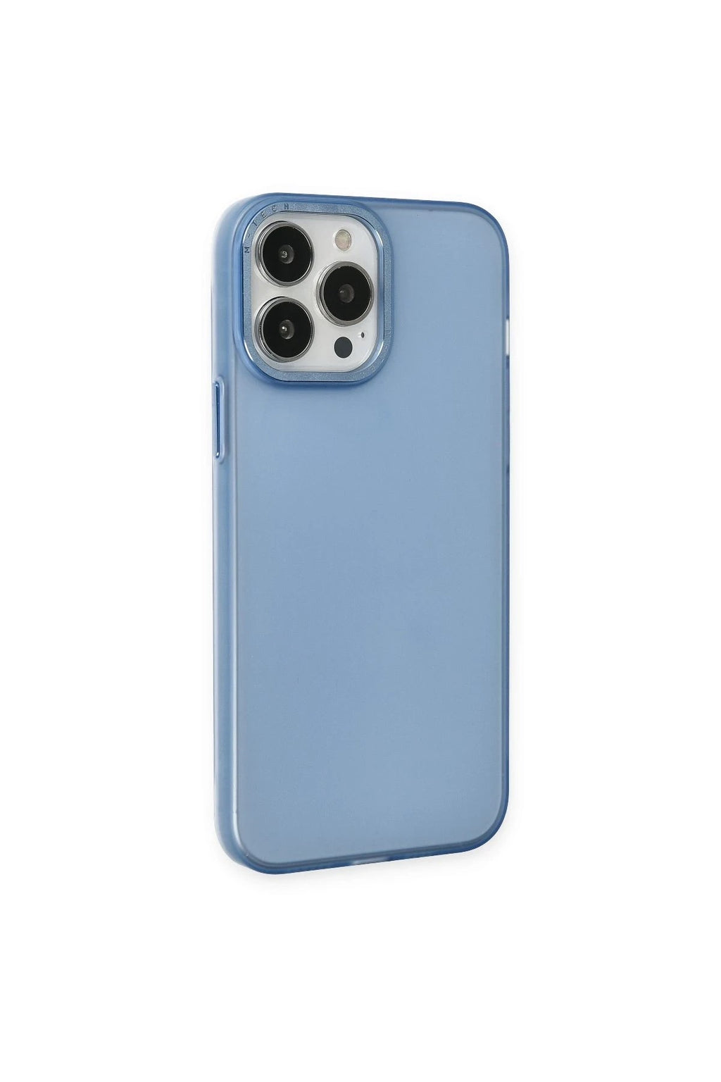 Mey İthalat® iPhone 14 Pro Max Kılıf Modos Metal Kapak - Mavi