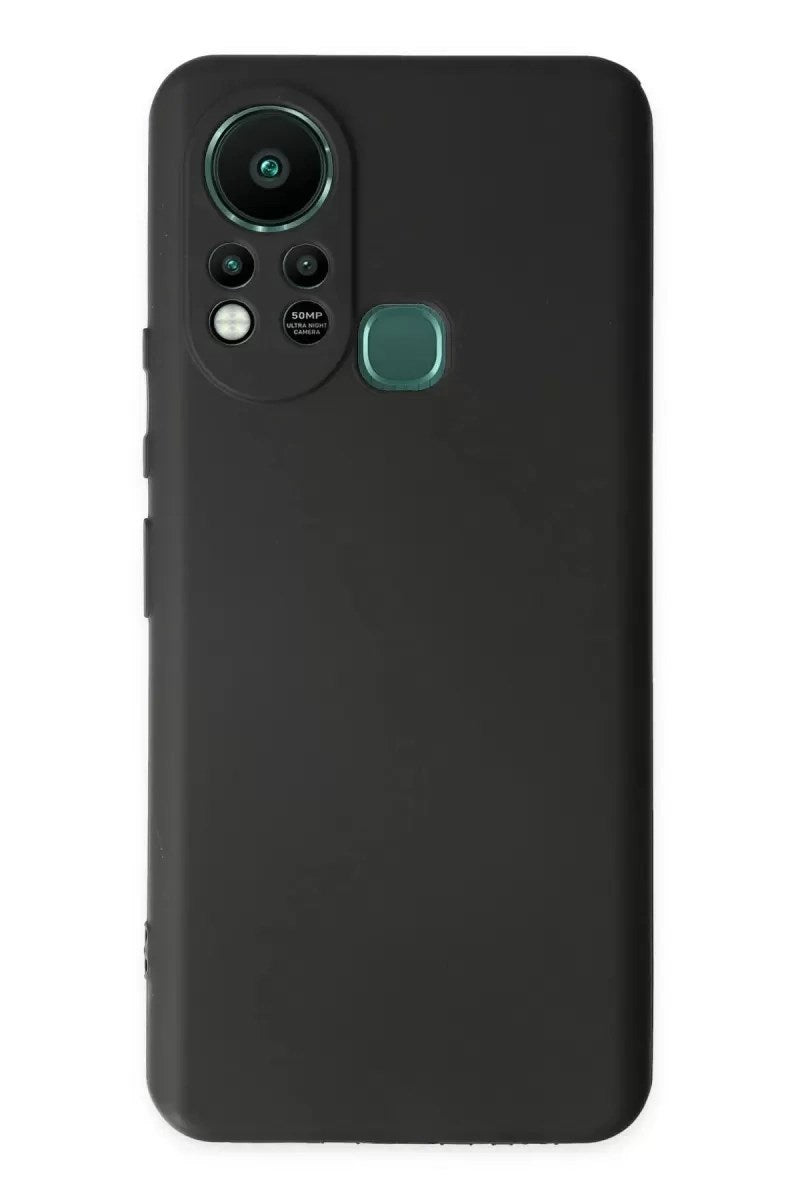 Mey İthalat® İnfinix Hot 11s Kılıf First Silikon - Siyah