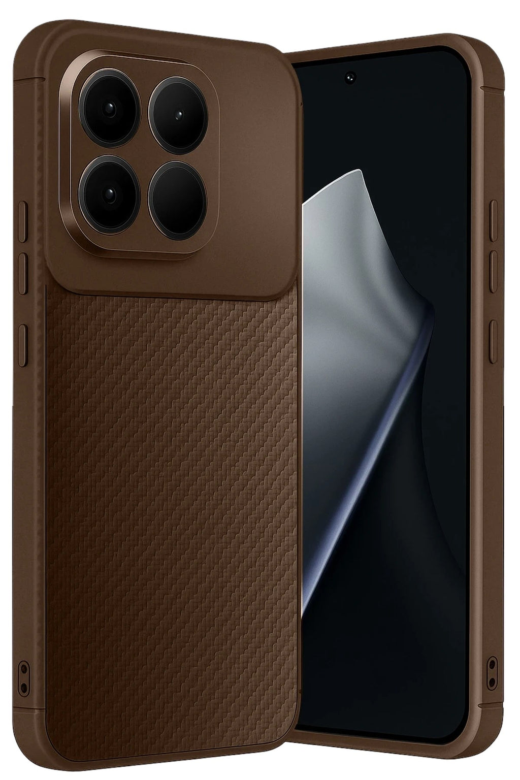 Mey İthalat® Mi 15T Auto Focus Karbon Kapak - Kahverengi
