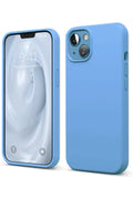 Mey İthalat® iPhone 14 Kılıf First Silikon - Mavi