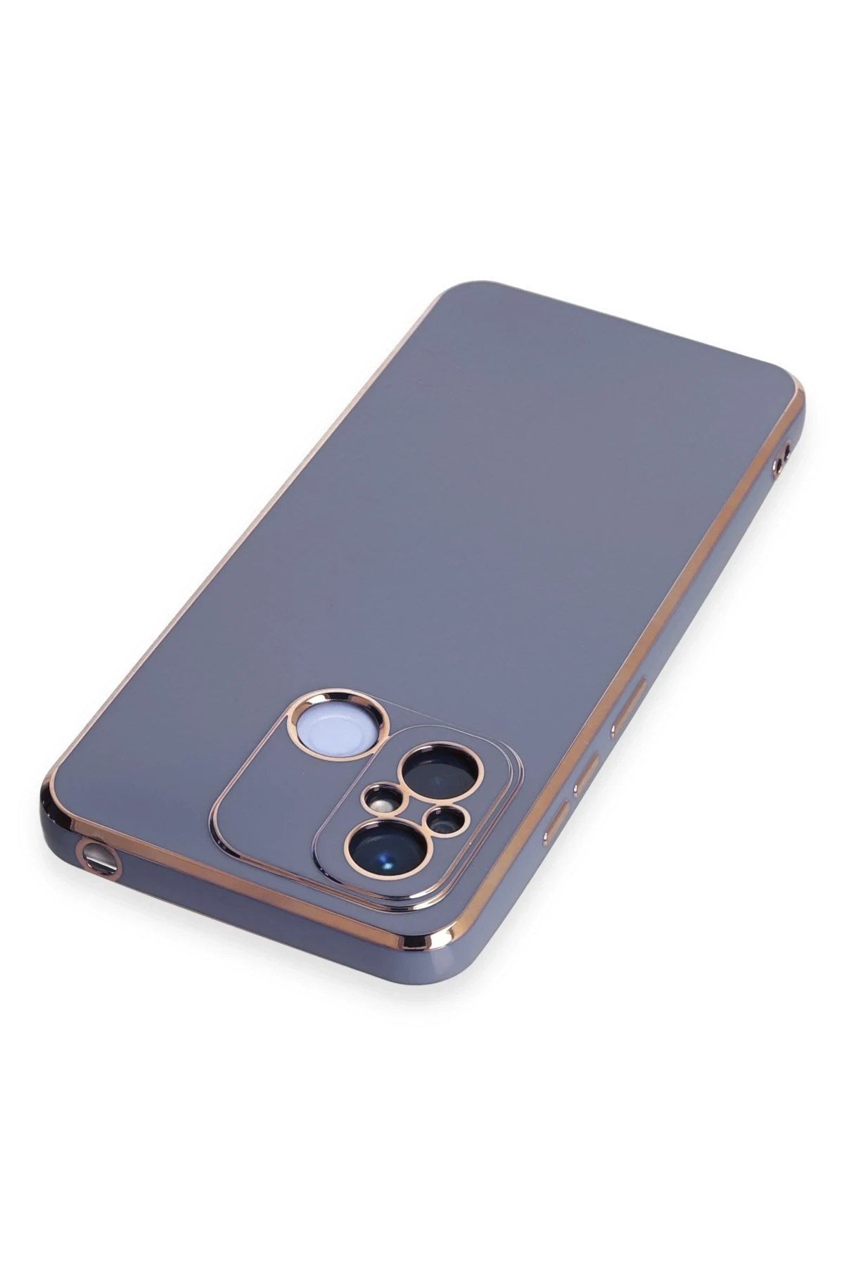 Mey İthalat® Redmi 12C Kılıf Volet Silikon - Mavi