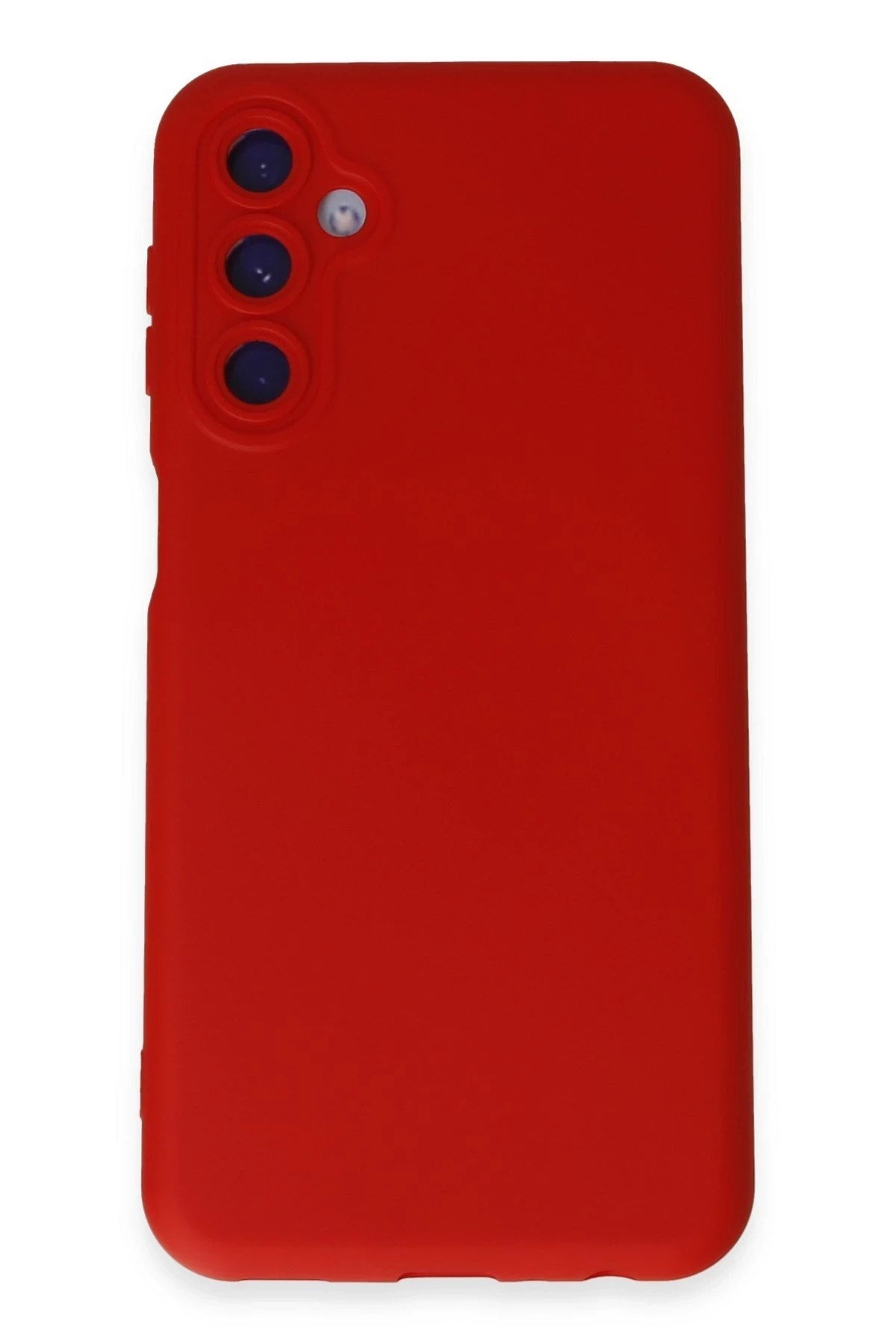 Mey İthalat® Samsung Galaxy M34 5G Kılıf Nano içi Kadife Silikon - Kırmızı