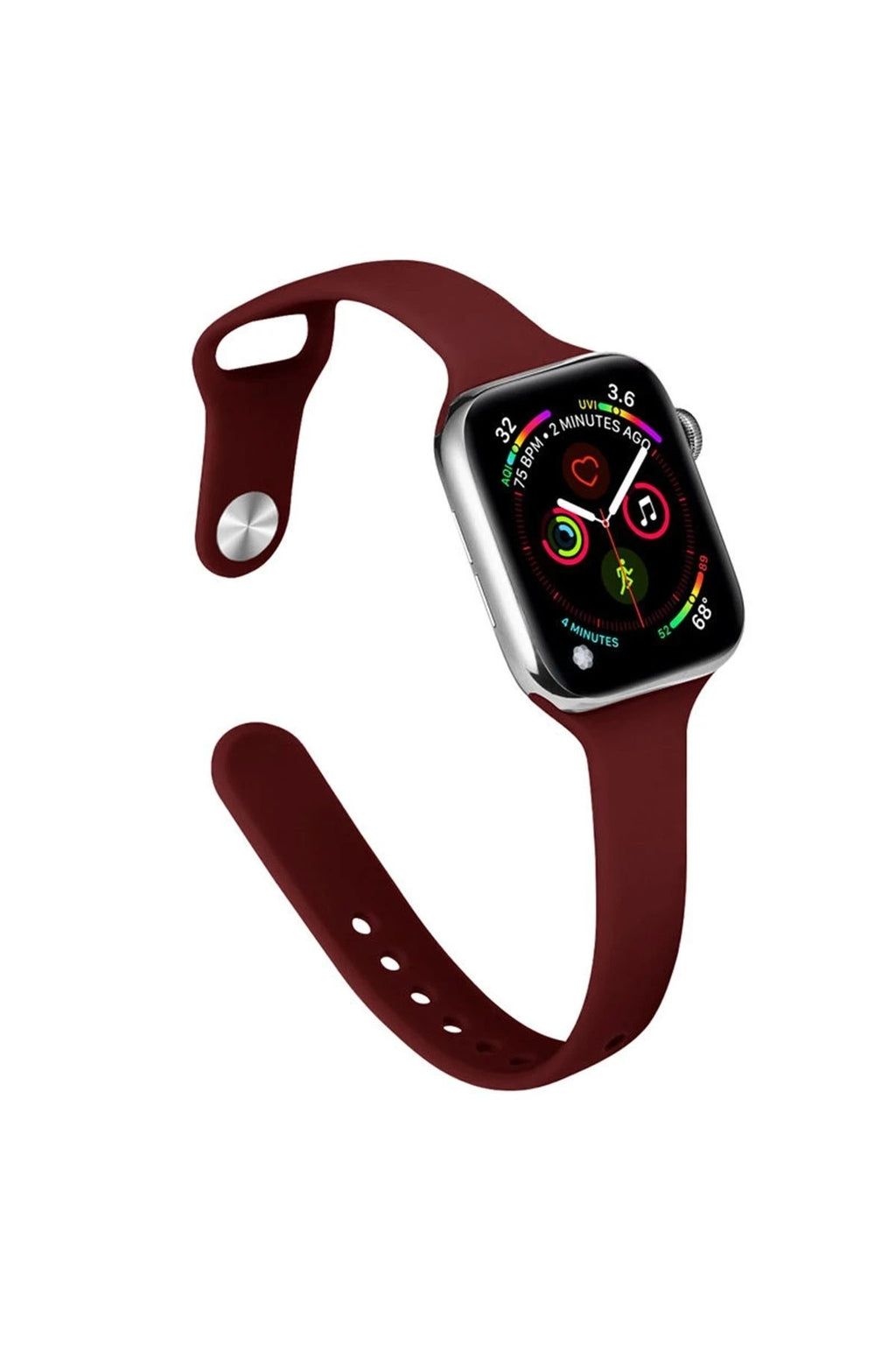 Mey İthalat® Watch 38mm Klasik Kordon - Bordo