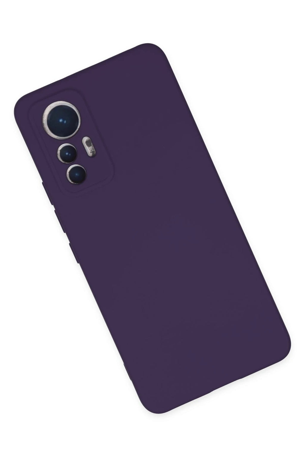 Mey İthalat® Mi 12 Lite Kılıf Nano içi Kadife Silikon - Mor