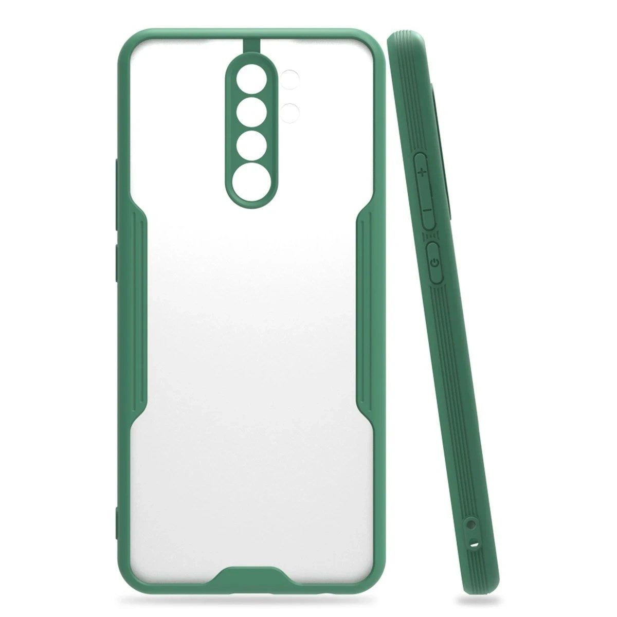 Mey İthalat® Redmi 9 Kılıf Platin Silikon - Yeşil