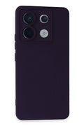 Mey İthalat® Redmi Note 13 Pro 5G Kılıf Nano içi Kadife Silikon - Mor