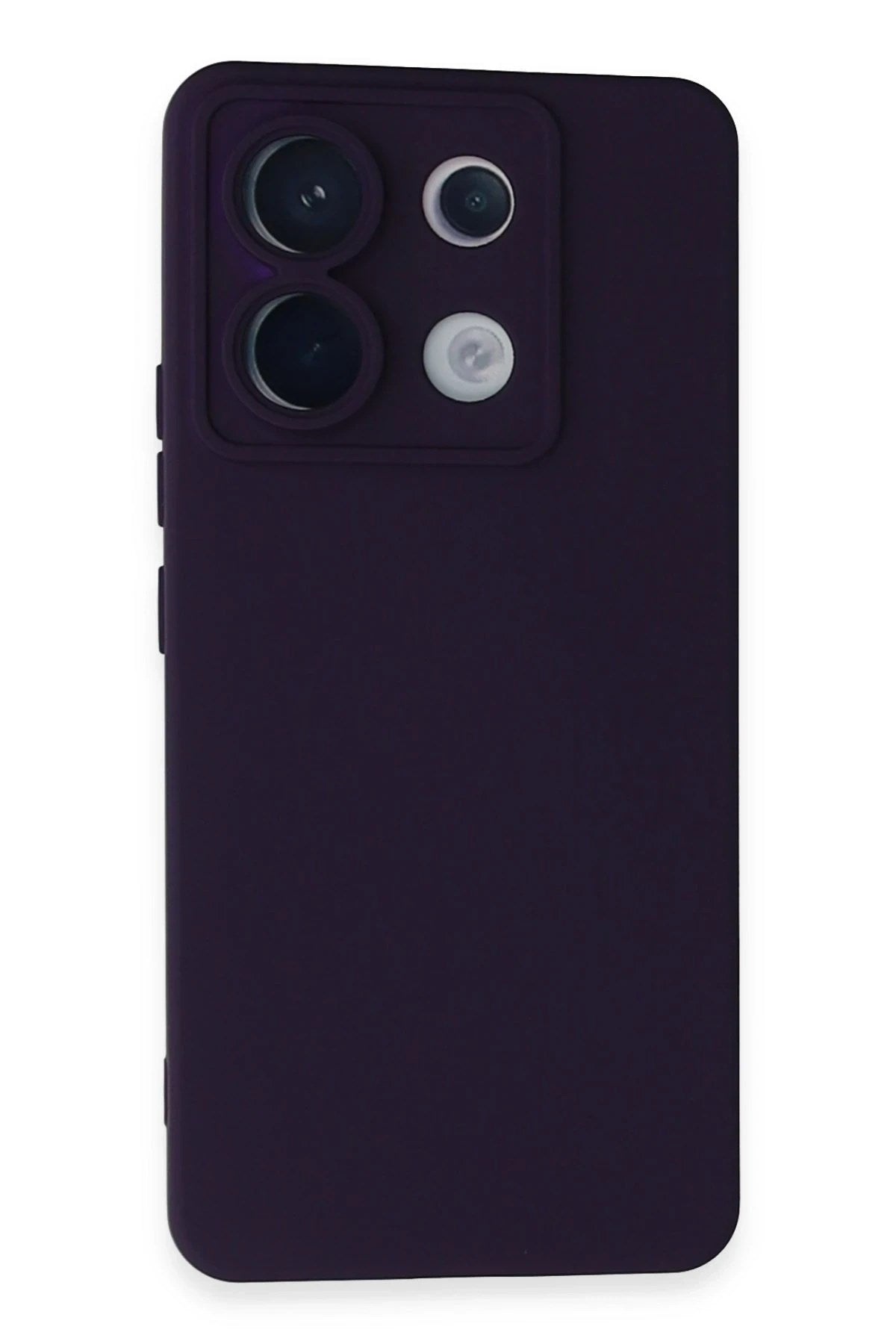 Mey İthalat® Redmi Note 13 Pro 5G Kılıf Nano içi Kadife Silikon - Mor