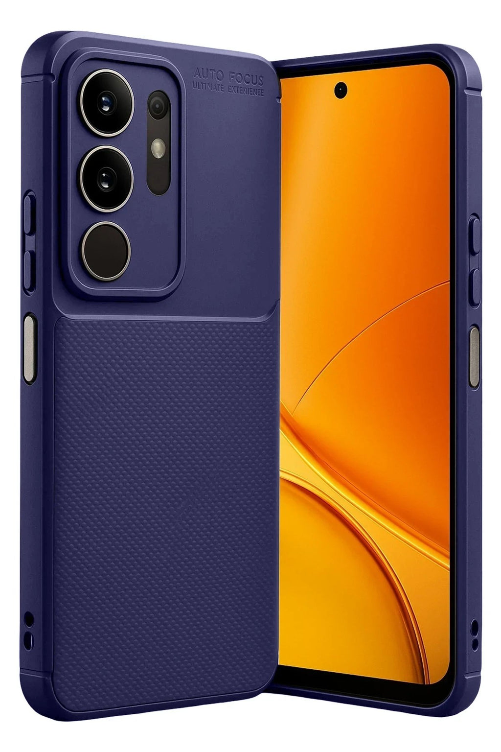 Mey İthalat® Vivo Y29 4G Auto Focus Karbon Kapak - Lacivert