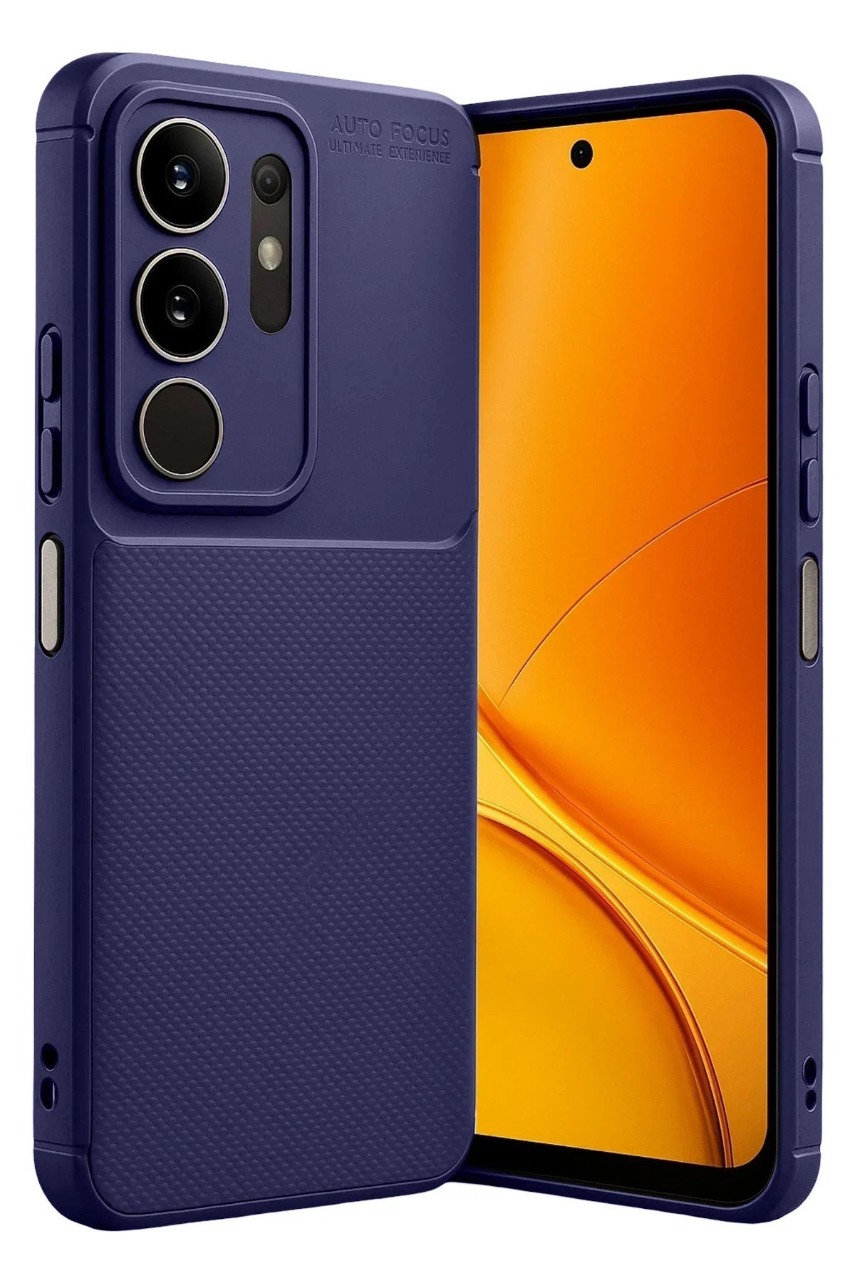 Mey İthalat® Vivo Y29 4G Auto Focus Karbon Kapak - Lacivert