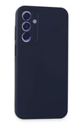 Mey İthalat® Samsung Galaxy A55 5G Kılıf First Silikon - Lacivert