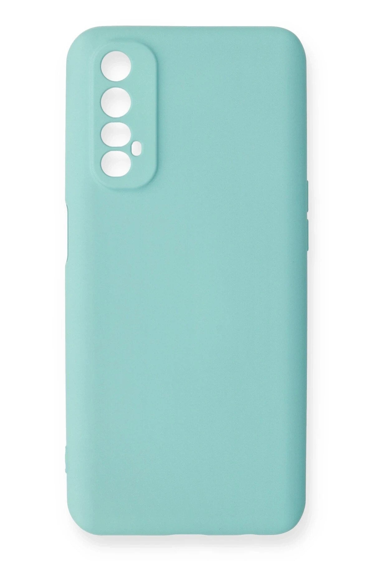 Mey İthalat® Realme 7 Kılıf Nano içi Kadife Silikon - Turkuaz