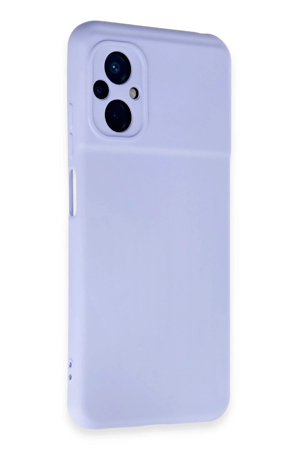 Mey İthalat® Poco M5 Kılıf Nano içi Kadife Silikon - Lila