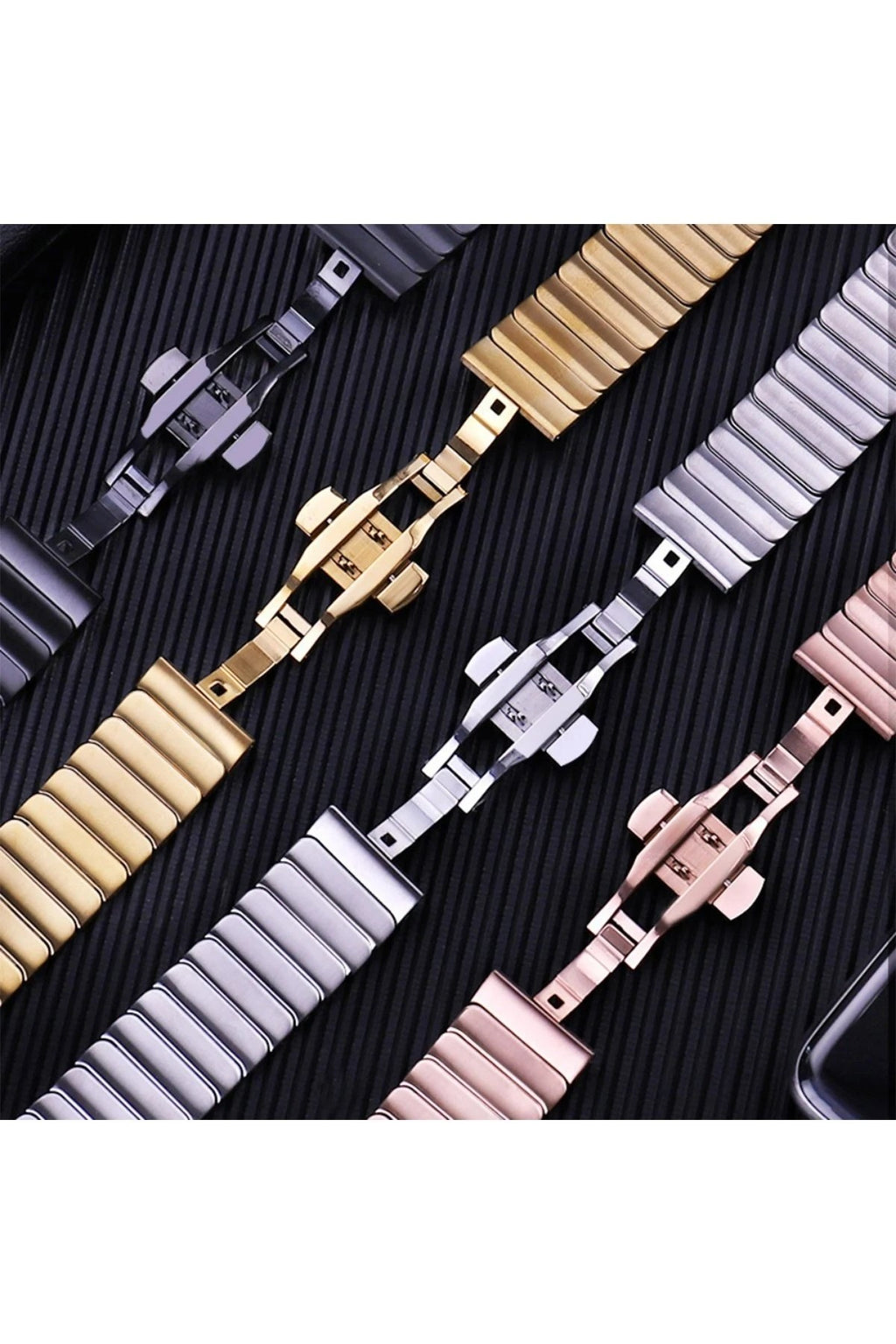 Mey İthalat® Watch 38mm KR413 Fine Steel Kordon - Gümüş