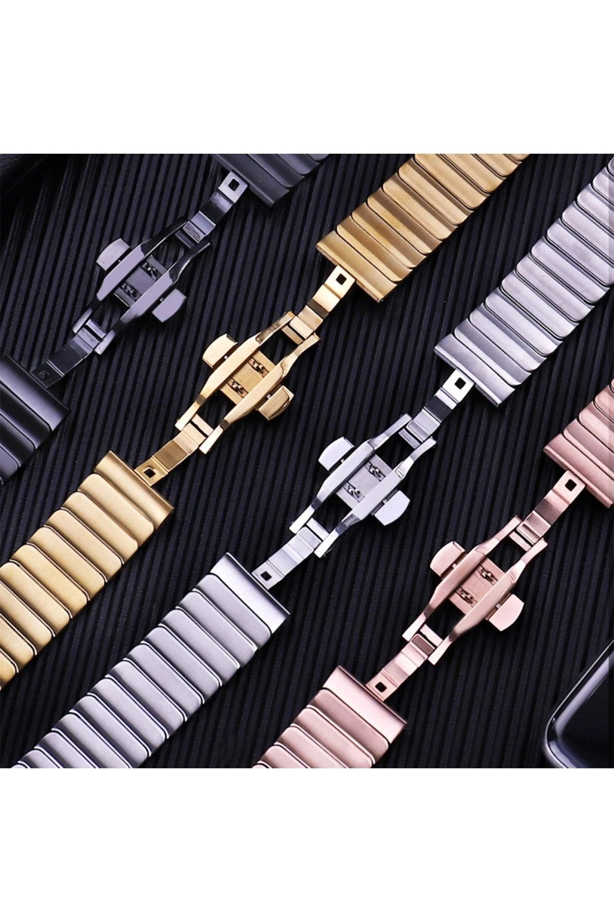 Mey İthalat® Watch 38mm KR413 Fine Steel Kordon - Gümüş