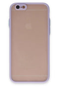 Mey İthalat® iPhone 6 Kılıf Montreal Silikon Kapak - Mor