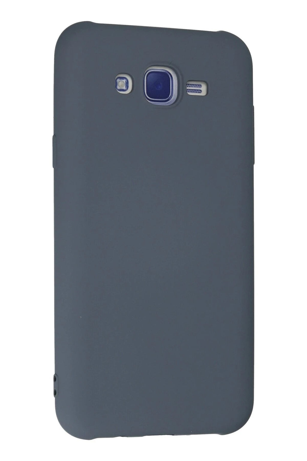 Mey İthalat® Samsung Galaxy J7 Kılıf Nano içi Kadife Silikon - Gri