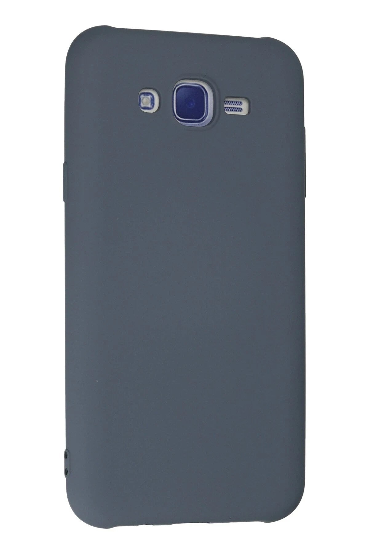 Mey İthalat® Samsung Galaxy J7 Kılıf Nano içi Kadife Silikon - Gri