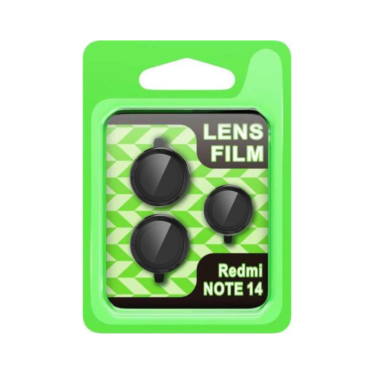 Mey İthalat® Note 14 5G Raze Metal Kamera Lens - Siyah
