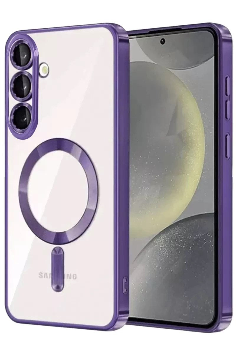Mey İthalat® Samsung Galaxy A37 5G Kross Magneticsafe Kapak - Mor