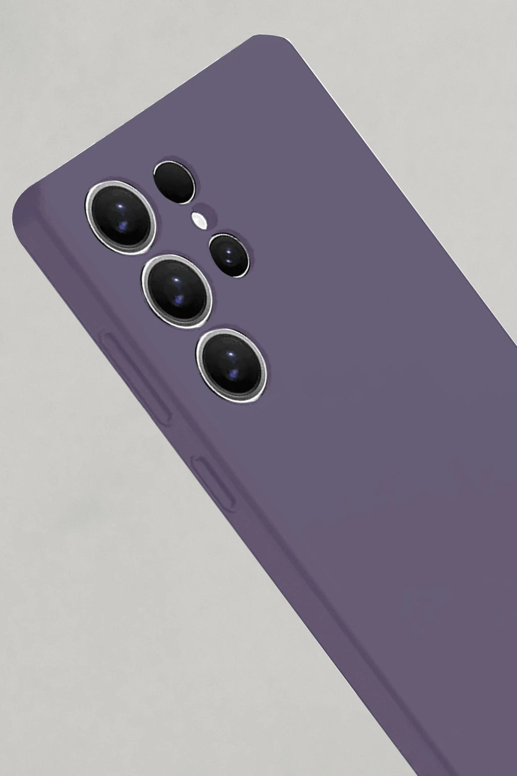 Mey İthalat® Samsung Galaxy S25 Ultra Kılıf Nano içi Kadife Silikon - Mor