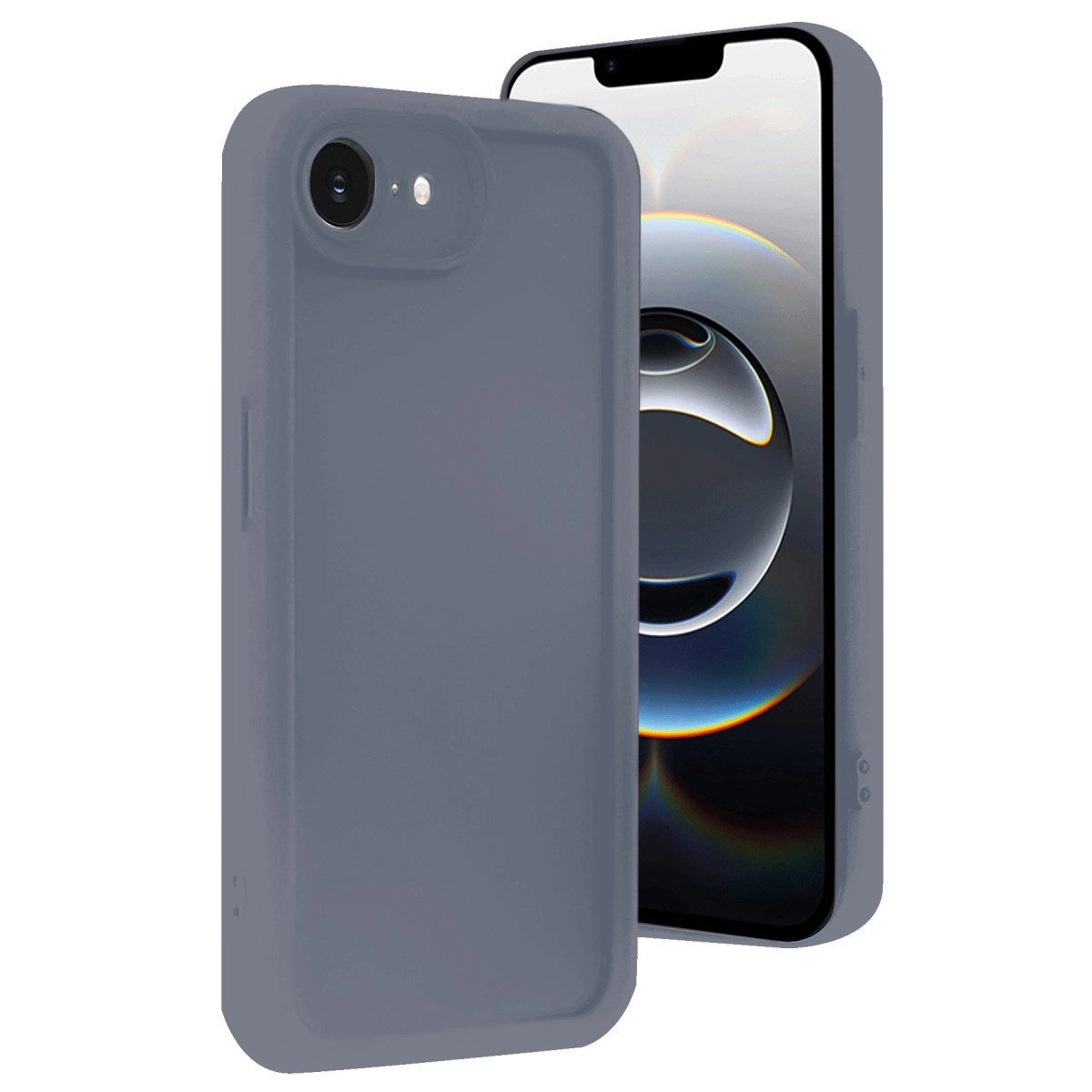 Mey İthalat® iPhone 16E Kılıf Viera Silikon - Gri