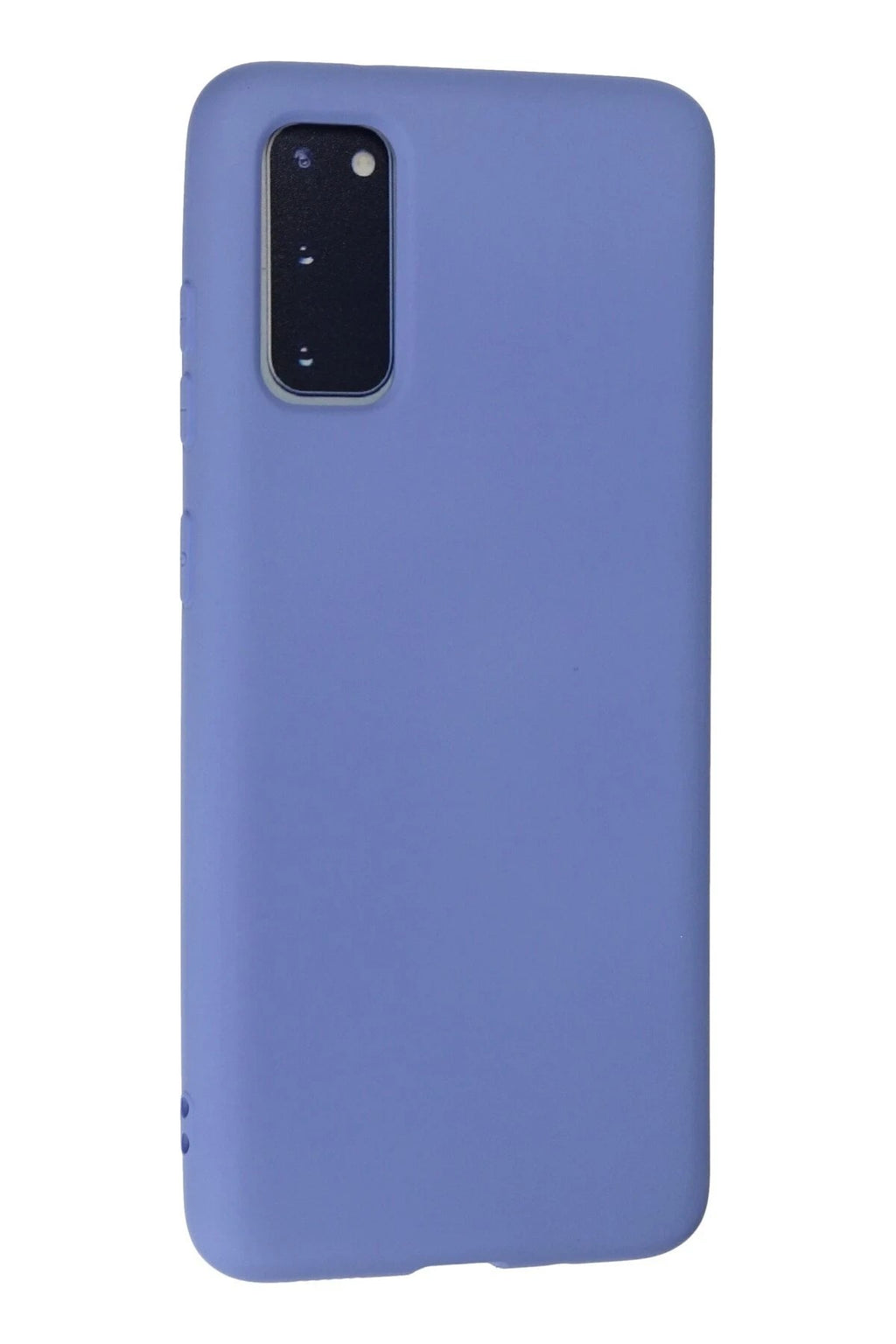 Mey İthalat® Samsung Galaxy S20 Kılıf Nano içi Kadife Silikon - Lila