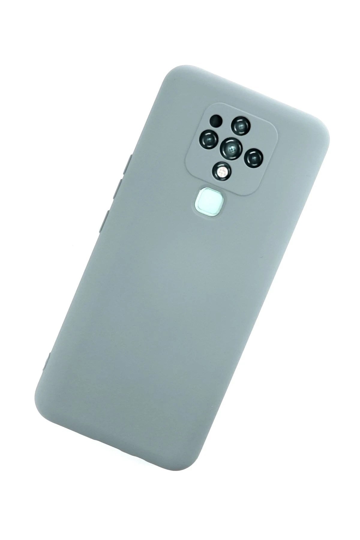 Mey İthalat® Tecno Camon 16 Kılıf Nano içi Kadife Silikon - Buz Mavisi