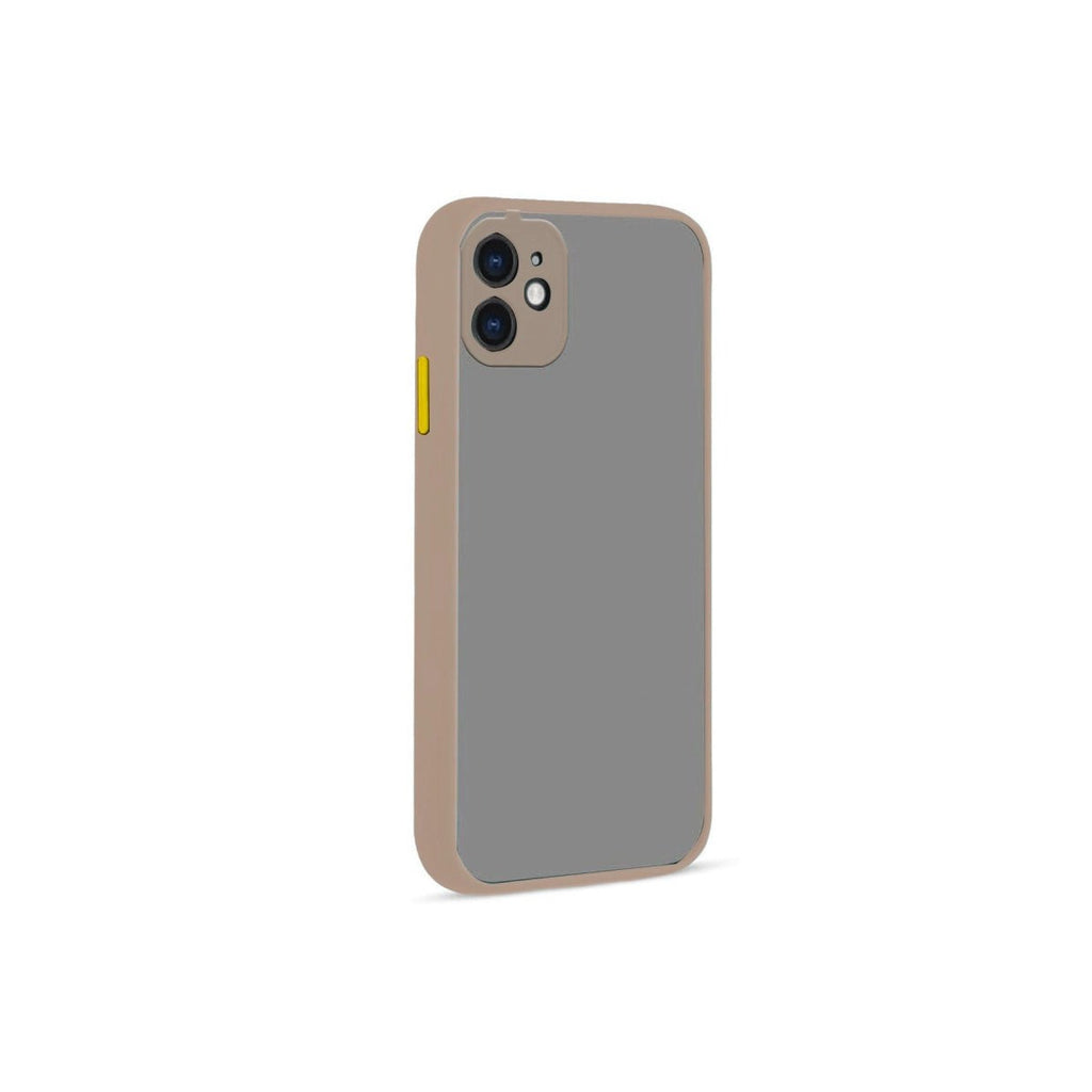 Mey İthalat® iPhone 12 Kılıf Montreal Silikon Kapak - Pembe