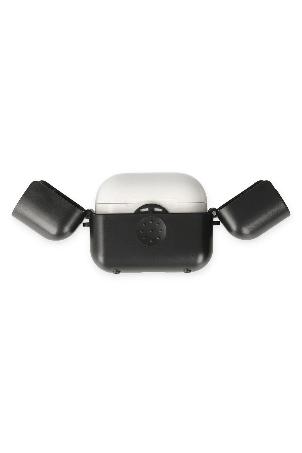 Mey İthalat® Airpods 3 (3.nesil) Basmalı Kılıf - Siyah