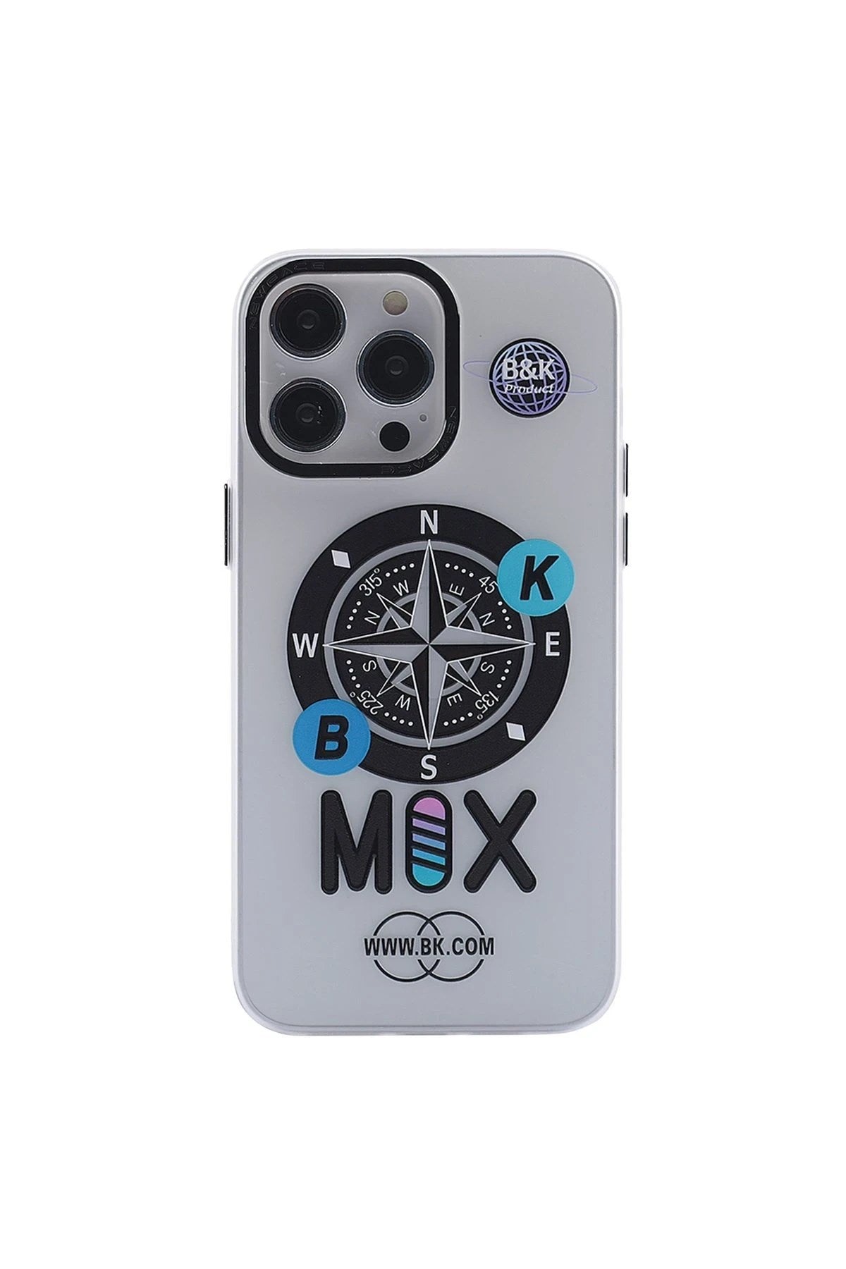 Mey İthalat® iPhone 14 Pro Kılıf Apollo Magneticsafe Desenli Kapak - Apollo Şeffaf - 3
