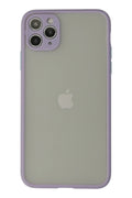 Mey İthalat® iPhone 12 Pro Max Kılıf Montreal Silikon Kapak - Mor